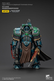 (Pre-order) Warhammer The Horus Heresy Action Figure Alpha Legion Legion Praetor in Cataphractii Terminator Armour 18 cm