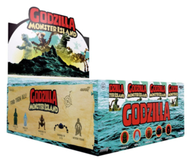 (Pre-order) Godzilla Toho (Monster Island) Action Figure Wave 13 Blind Box Display (12)