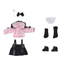 PRE-ORDER Nendoroid Accessories for Nendoroid Doll Figures Outfit Set: Suspender Skirt Set (Pink & Black)