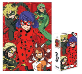 (Pre-order) Miraculous (Manga Style): 1000-piece puzzle