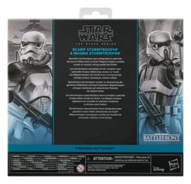 (Pre-order) Star Wars: Battlefront Black Series Action Figure 2-Pack Scarif Stormtrooper & Magma Stormtrooper 15 cm