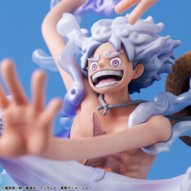 (Pre-order) One Piece Portrait.Of.Pirates PVC Figure "Evolutionary History" Monkey D. Luffy "Gear Fifth" 26 cm