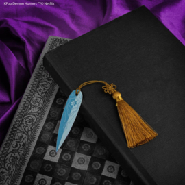 (Pre-order) KPop Demon Hunters Metal Bookmark Zoey's Shin-kal