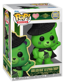 Wicked x Care Bears POP! Vinyl Figure Good Luck Bear as Elphaba 9 cm 