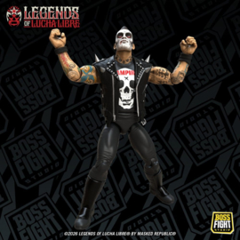 (Pre-order) Legends of Lucha Libre Fanaticos Action Figure Vampiro Coffin Box Resurrected 15 cm