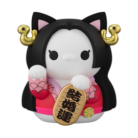 PRE-ORDER One Piece Mega Cat Project Trading Figure NyanPieceNyan! Beckoning cat Lucky Cat Pirates 7 cm Display (6)