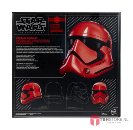 Star Wars Galaxy's Edge Black Series Electronic Helmet Captain Cardinal