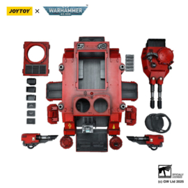 (Pre-order) Warhammer 40k Action Figure 1/18 Blood Angels Predator Annihilator with Twin Lascannons 26 cm