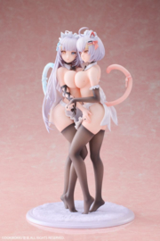 (Pre-order) Original Character PVC Statue 1/6 Qing Xue & Chi Xue Illustrated by Yukineko 26 cm