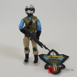 G.I. Joe - Steel Brigade (v1) inclusief Patch (Compleet)