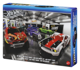 Hot Wheels Silver Series Die-Cast Vehicle 6-Pack 1/64 Legends