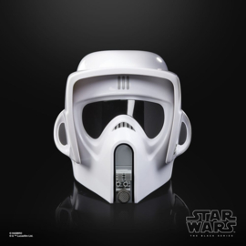 PRE-ORDER Star Wars The Black Series Electronic Premium Electronic Helmet Scout Trooper