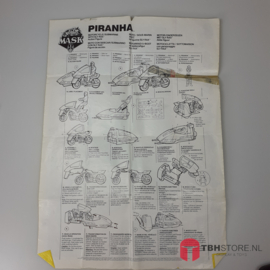 M.A.S.K. - Piranha instructies