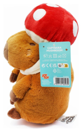 (Pre-order) Capybara Plush Figure Mushroom 23 cm