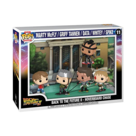 (Pre-order) Back To The Future POP Moments Deluxe Vinyl Figures 5-Pack Hoverboard