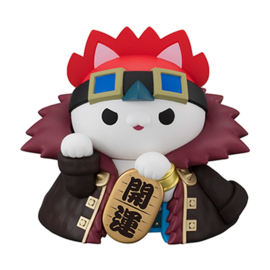 PRE-ORDER One Piece Mega Cat Project Trading Figure NyanPieceNyan! Beckoning cat Lucky Cat Pirates 7 cm Display (6)