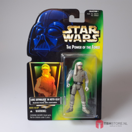 Star Wars POTF2 Green Luke Skywalker in Hoth Gear (Hologram)