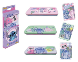 (Pre-order) Stitch Trading Cards Good Vibes Pencil Tin