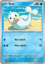 Pokémon TCG - Seel - Reverse Holo - Perfect Order - 018/088