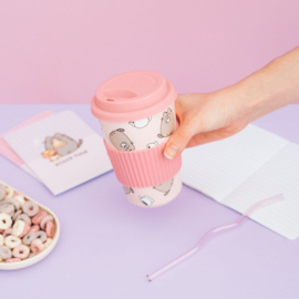 (Pre-order) Pusheen Ceramic Mug with Lid 400 ml