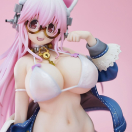 (Pre-order) Super Sonico PVC Figure White Cat Ver. (Reissue) 27 cm