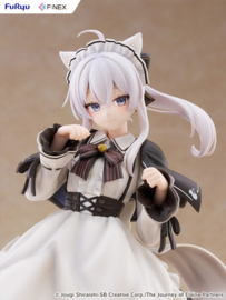 (Pre-order) Wandering Witch: The Journey of Elaina F:NEX PVC Statue 1/7 Elaina Maid costume with cat ears Ver. 24 cm  