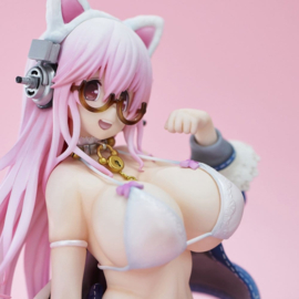 (Pre-order) Super Sonico PVC Figure White Cat Ver. (Reissue) 27 cm