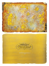 (Pre-order) World of Warcraft Replica Metal Map of Azeroth Limited Edition 12 x 18 cm