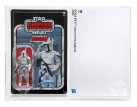 PRE-ORDER Star Wars Hasbro Rocket Firing & Prototype Boba Fett Mail-in Display Case