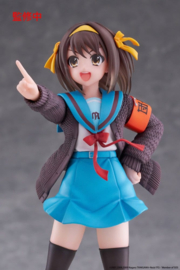 (Pre-order) The Melancholy of Haruhi Suzumiya Coreful PVC Figure Haruhi Suzumiya 18 cm