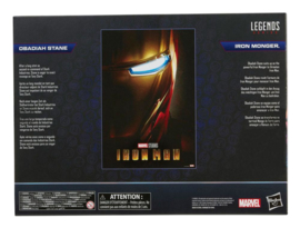 The Infinity Saga Marvel Legends Obadiah Stane & Iron Monger (Iron Man)