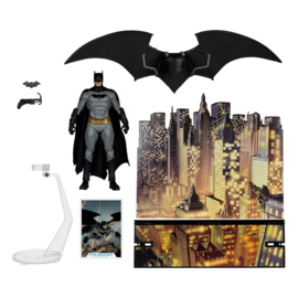 PRE-ORDER DC Multiverse Action Figure Batman with Bat-Glider (The Thirteenth Hour) (Gold Label) 18 cm