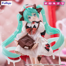 Hatsune Miku x Tirol Choco Trio-Try-iT PVC Statue Hatsune Miku Milk Ver. 18 cm  