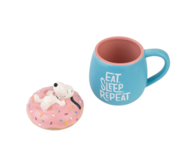 (Pre-order) Peanuts 3D Mug Snoopy Donut