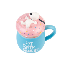 (Pre-order) Peanuts 3D Mug Snoopy Donut