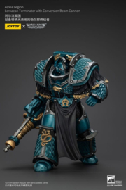 Warhammer The Horus Heresy Action Figure Alpha Legion Lernaean Terminator with Conversion Beam Cannon 20 cm