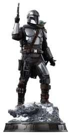 (Pre-order) The Mandalorian & Grogu Art Scale Statue 1/10 The Mandalorian and Grogu 25 cm