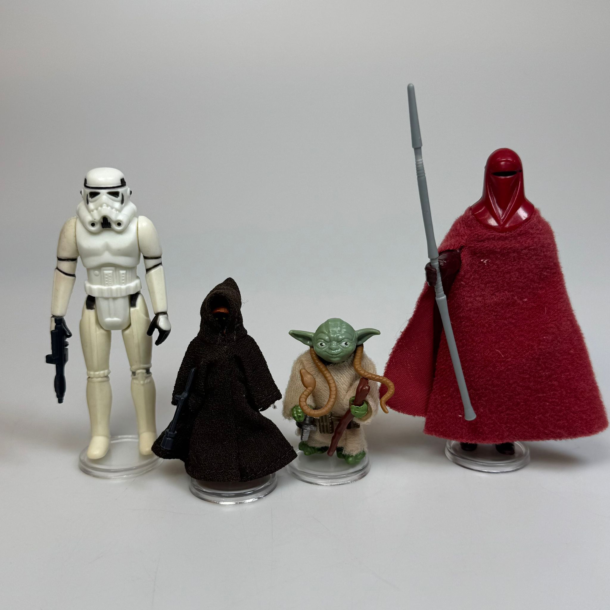 Vintage Star Wars - 1 inch display stands 20 stuks