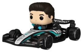 (Pre-order) Formula 1 POP! Rides Super Deluxe Vinyl Figure Mercedes Benz - George Russell 15 cm