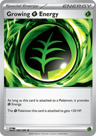 Pokémon TCG - Growing Energy - Reverse Holo - Perfect Order - 086/088