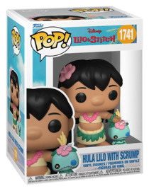 (Pre-order) Lilo & Stitch POP! Vinyl Figure Hula Lilo with Scrump 9 cm