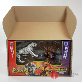 Transformers BWVS-04 Tigatron vs Black Widow Takara Tomy