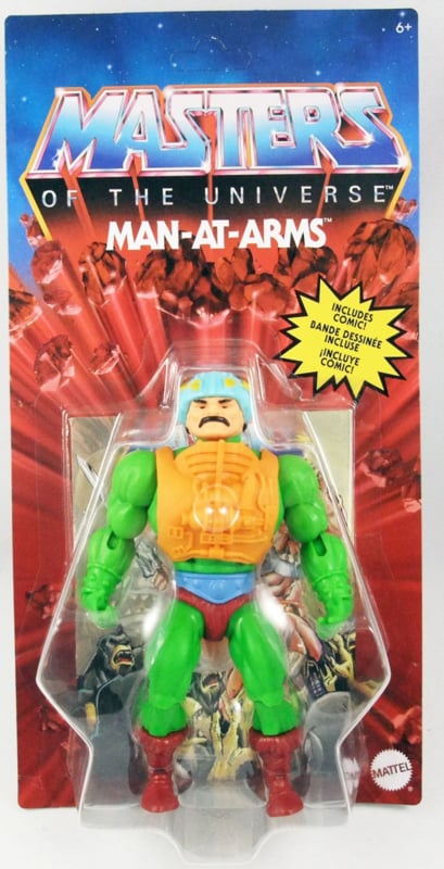 MOTU Masters of the Universe Origins Man-At-Arms
