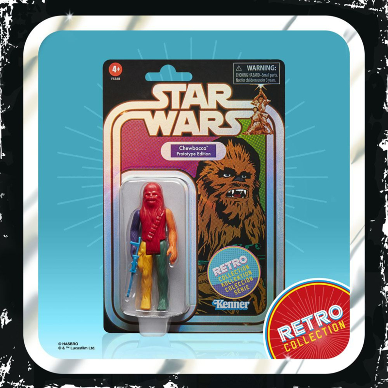 PRE-ORDER Star Wars Retro Collection Chewbacca Prototype Edition