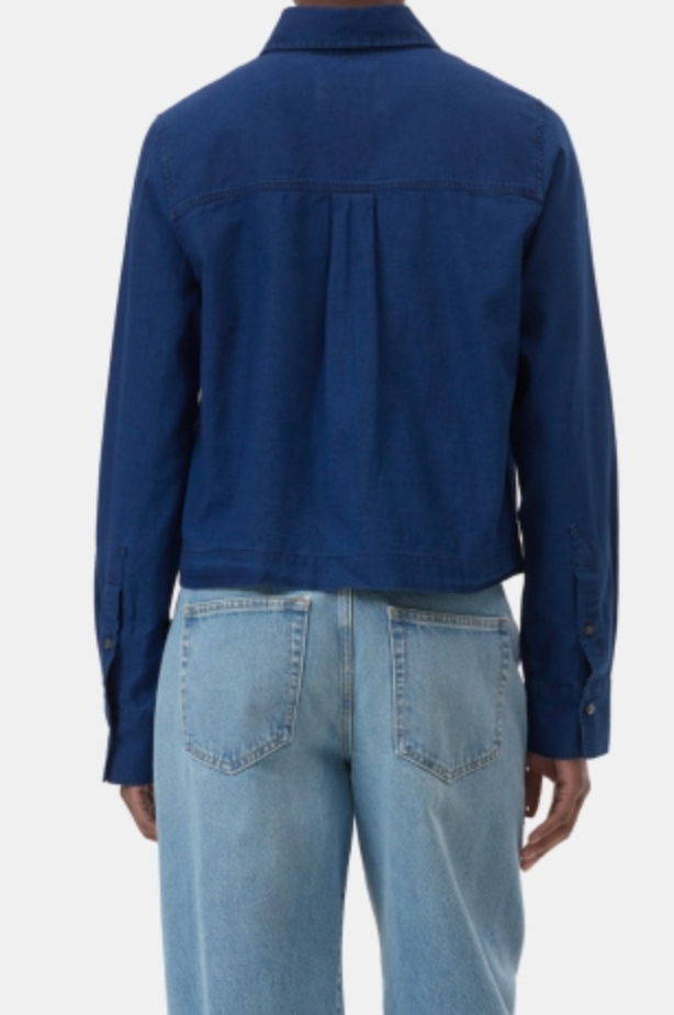 Cropped classic shirt Closed