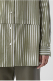Long stripe blouse CLOSED