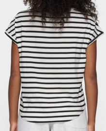 V-neck tee stripes 10Days