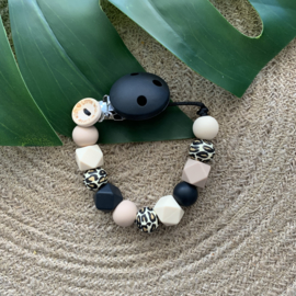 LIMITED EDITION - Leopard nude black