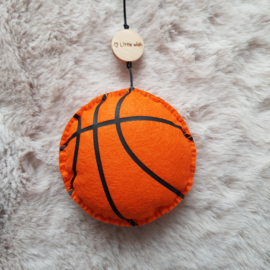 Boxmobiel wolk/ster/basketbal (zwart/leopard beige)