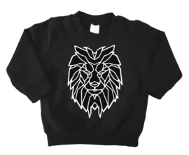 Sweater leeuw geo